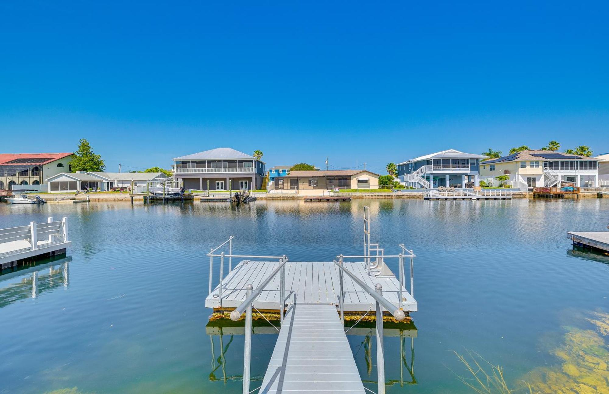 Waterfront Hernando Beach Home With Dock And Hot Tub! Exterior foto